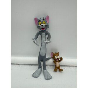 Vintage 1979 Tom and Jerry MGM Bendable Bendy Figure Set
